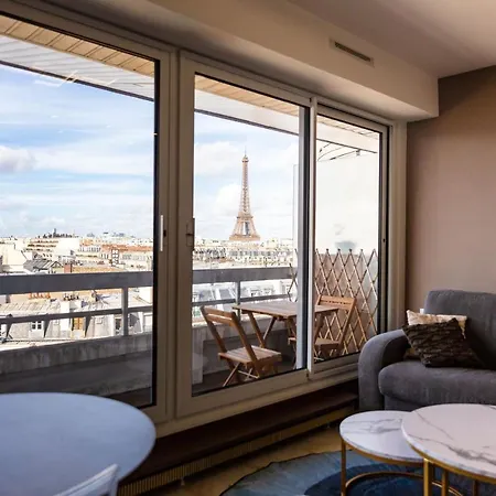 Vue Tour Eiffel Daire